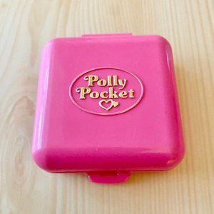 Vintage 1989 Polly Pocket Party Time Birthday Surprise Compact ONLY